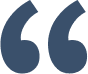 Quotation marks icon symbolizing patient testimonials or reviews for dental practice