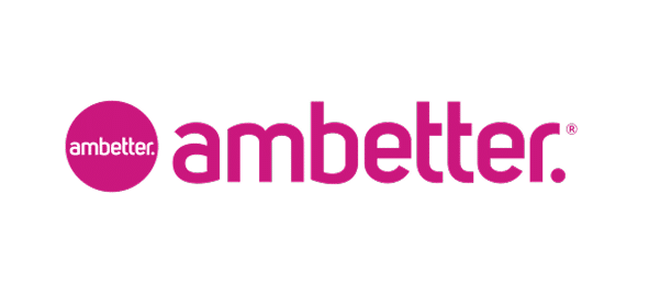 Ambetter logo with magenta circle and text wordmark for insurance provider.