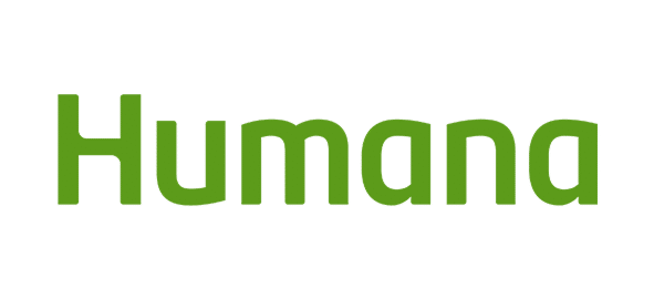 Humana logo in green text on white background